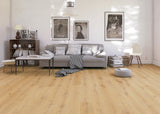 9mm w/pad Lake Lager Oak Water-Resistant Hybrid Resilient Flooring 7.56 in. Wide x 50.63 in. Long