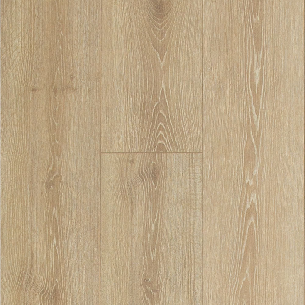 9mm w/pad Lake Lager Oak Water-Resistant Hybrid Resilient Flooring 7.56 in. W x 50.63 in. L - Sample