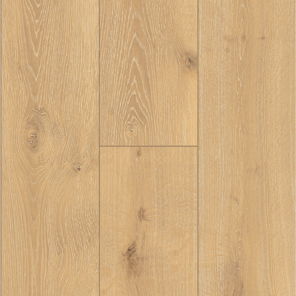 9mm w/pad Lake Lager Oak Water-Resistant Hybrid Resilient Flooring 7.56 in. Wide x 50.63 in. Long