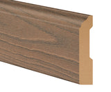 Hamburg Harvest Oak Hybrid Resilient 3-1/4 in. Tall x 0.63 in. Thick x 7.5 ft. Length Baseboard