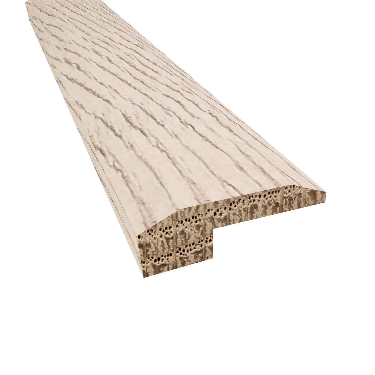 Prefinished Cobble HIll Chevron Hardwood 5/8 in. Thick x 2 in. Wide x 78 in. Length Threshold
