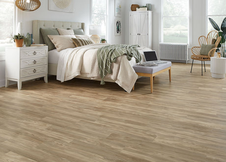 4mm Hunter Valley Ash w/pad Waterproof Rigid Vinyl Plank Flooring - Sample