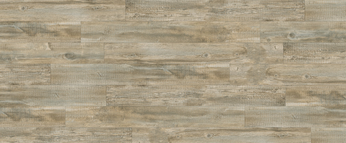 8mm Wagon Wheel Oak w/pad Waterproof Rigid Vinyl Plank Flooring 7.13 in. Wide x 60 in. - Sample