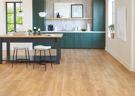 7mm w/pad Camden Springs Cherry Waterproof Rigid Vinyl Plank Flooring 9.53 in. Wide x 60 in. Long