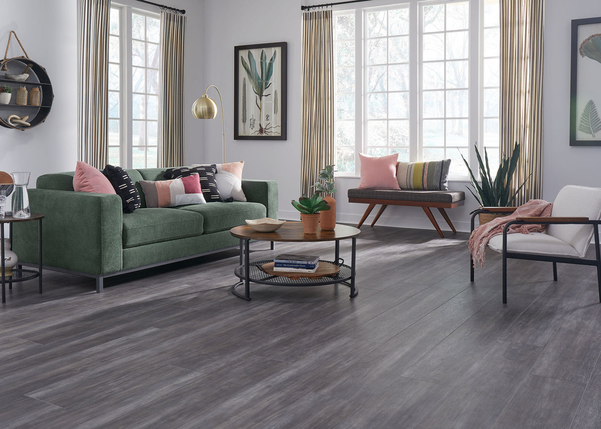 8mm w/pad Breckenridge Birch Waterproof Rigid Vinyl Plank Flooring 9 in. Wide x 72 in. Long - Sample