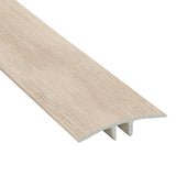 Crisp Harvest Oak Laminate Waterproof 1.77 in wide x 7.5 ft Length Low Profile T-Molding