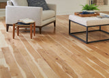 3/4 in. Natural Hickory Prefinished Solid Hardwood Flooring 3.25 in. Wide