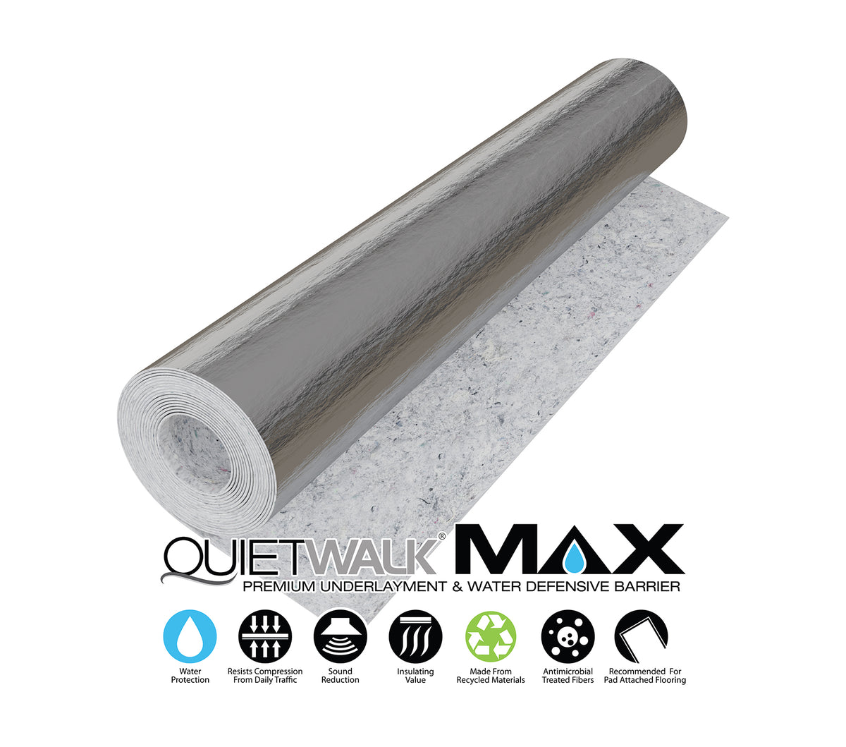 Underlayment - QuietWalk Max 100sft