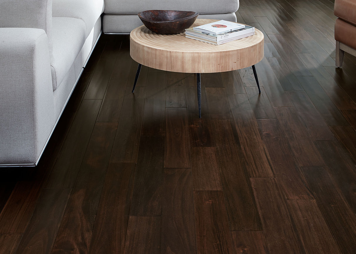 3/4 in. Classic Mahogany Prefinished Solid Hardwood Flooring 4.75 in Wide