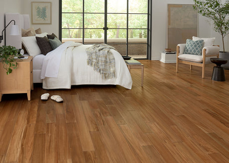 3/4 in. Golden Mahogany Prefinished Solid Hardwood Flooring 4.75 in. Wide