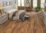 6.5mm w/pad Vancouver Walnut Waterproof Rigid Vinyl Plank Flooring 8 in. Wide x 60 in. Long - Sample