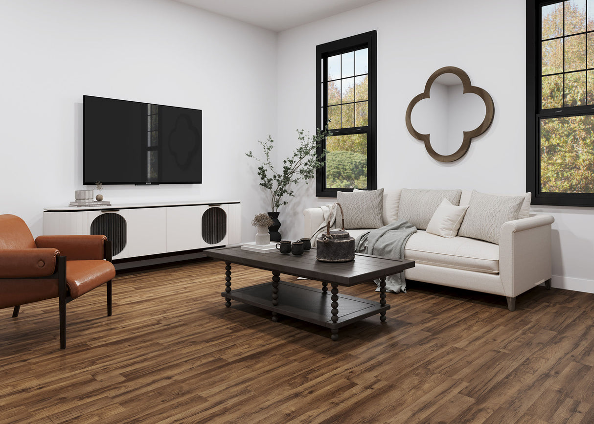 7mm Parlor Oak Laminate Flooring 7.59 in. Wdith x 50.60 in. Length