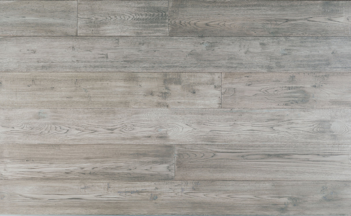 9/16 in. Montego Bay Hickory Distressed Prefinished Engineered Hardwood Flooring 7.5 in. Wide