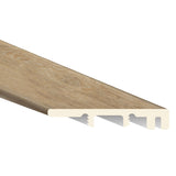 San Fernando Hickory Waterproof 1.5 in wide x 7.5 ft Length End Cap