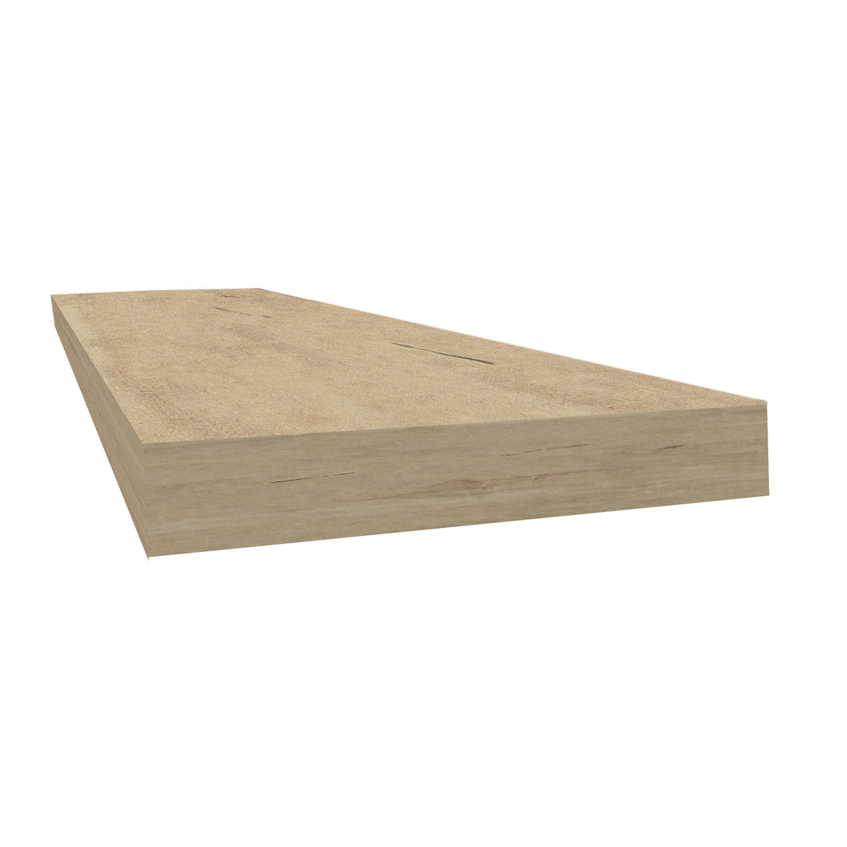 Duravana Preston Peak Maple 48" Square Retrofit Tread with Return