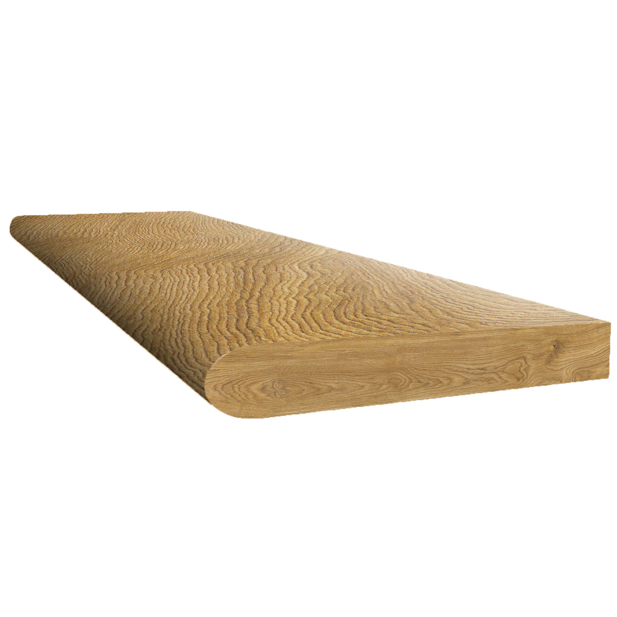 Duravana Bay Bridge Oak 48" Retrofit Tread with Return