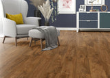 9mm w/pad Rum Cay Walnut Water-Resistant Hybrid Resilient Flooring 7.56 in. Wide x 50.63 in. Long