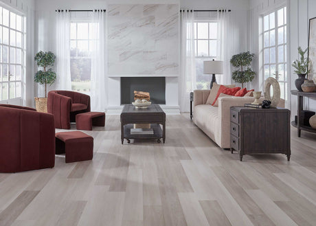 5mm w/pad Dexter Oak Waterproof Rigid Vinyl Plank Flooring 6 in. Wide x 48 in. Long - Sample