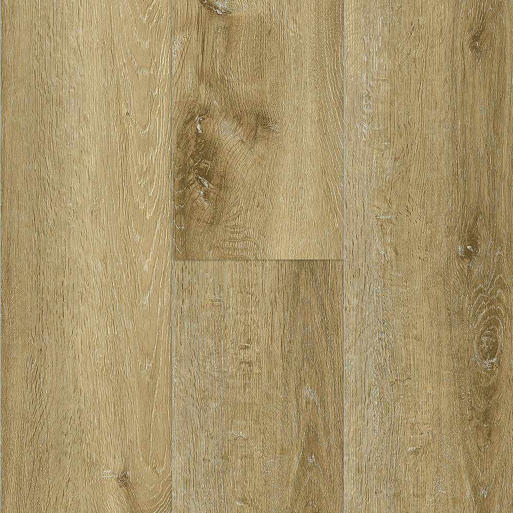 6mm w/pad Island Oak Waterproof Rigid Vinyl Plank Flooring 7.08 in. Wide x 60 in. Long