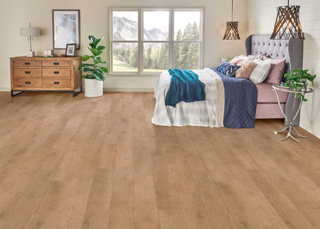 5mm w/pad Georgetown Oak Waterproof Rigid Vinyl Plank Flooring 6 in. Wide x 48 in. Long - Sample
