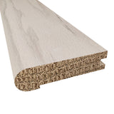 Prefinished Frozen Coast Oak Hardwood 3/4 in. Thick x 3.125 in. Wide x 78 in. Length Stair Nose