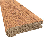 Prefinished Polar Summit Oak Hardwood 3/4 in. Thick x 3.125 in. Wide x 78 in. Length Stair Nose