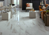12"x24" Juno Regina Polished Porcelain Tile - As-Is - Stack Out - 418.68 Sq. Ft.