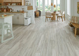 5mm w/pad Norwegian Walnut Waterproof Rigid Vinyl Plank Flooring 6.81 in. Wide x 51 in. Long