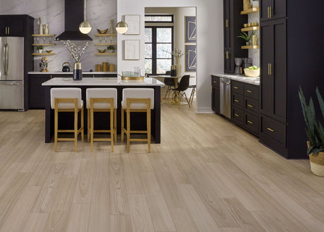 4.8mm w/pad Valencia Chestnut Waterproof Rigid Vinyl Plank Flooring 6.81in. Wide x 51in. Long - Sample