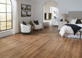 9mm w/pad Redrock Spring Oak Water-Resistant Hybrid Resilient Flooring 7.56 in. Wide x 50.63 in. Long