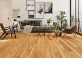 9mm w/pad Honey Falls Hickory Water-Resistant Hybrid Resilient Flooring 7.56 in. Wide x 50.63 in. Long