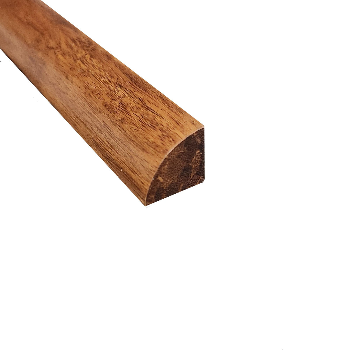 Prefinished Bamboo Strand Carbonized Hardwood 3/4 in. Thick x 0.75 in. Wide x 72 in. Length Quarter