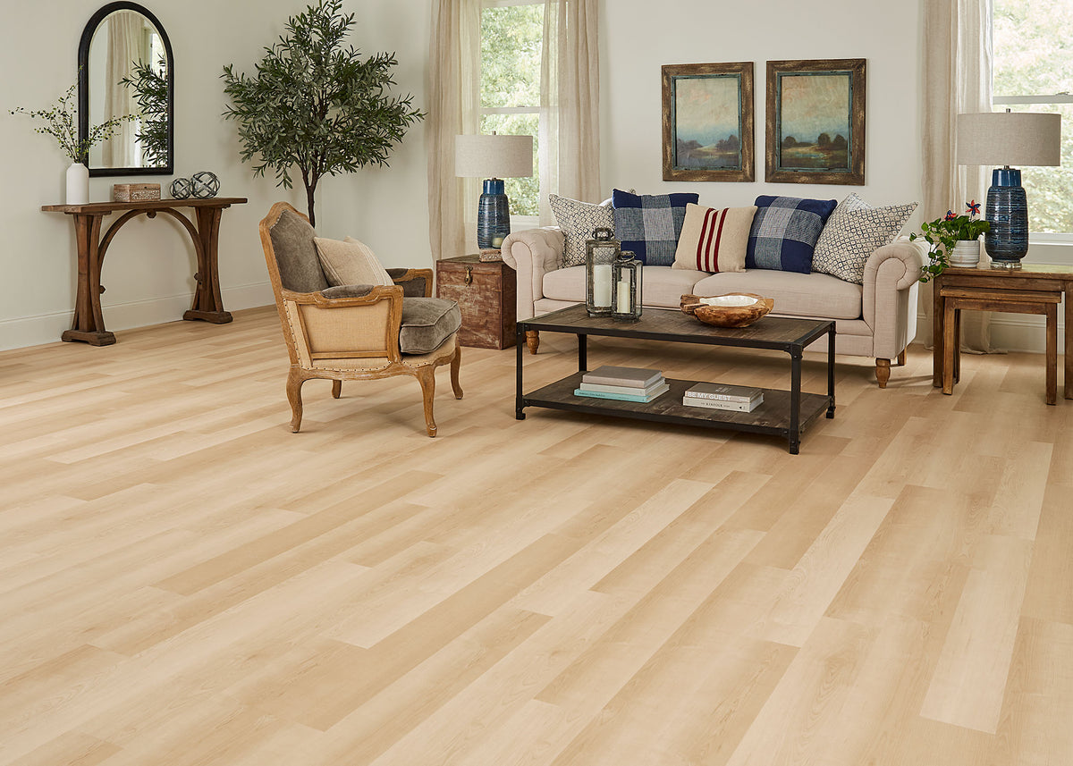 5mm w/pad Potomac Point Maple Rigid Vinyl Plank Flooring - Sample