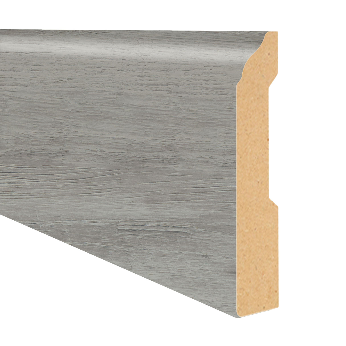 Cathedral Oak 3.25 in wide x 7.5 ft Length Baseboard