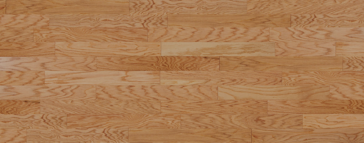 3/8 in. Red Oak Ridge Quick Click Engineered Hardwood Flooring 5.38 in. Wide - Sample
