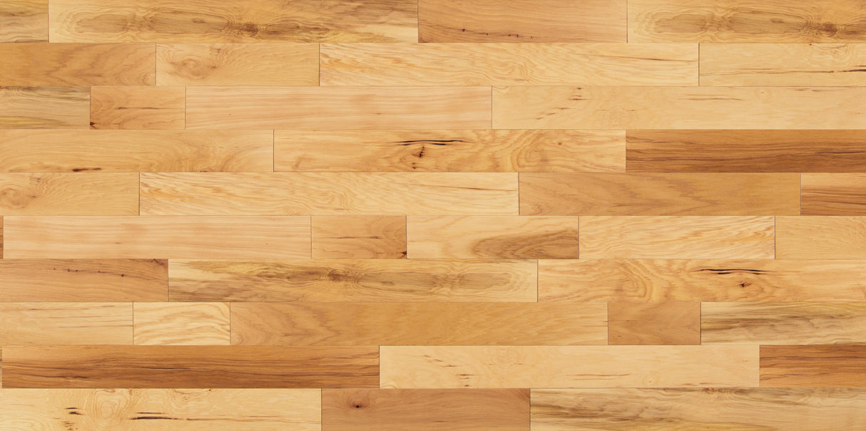 3/8 in. Sun Valley Hickory Quick Click Engineered Hardwood Flooring 5.38 in. Wide - Sample