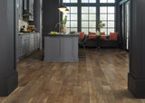 3/8 in. Shadow Valley Hickory Quick Click Prefinished Engineered Hardwood Flooring 5.38 in. Wide