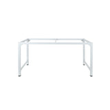 Metal Leg Kit Frame for 30"x 60" Desktop - 28 in Depth x 58 in Width x28 in Height -White