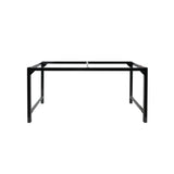 Metal Leg Kit Frame for 30 In. x 60 In. Desktop - 28 In. Depth x 58 In. Width x 28 In. Height - Black