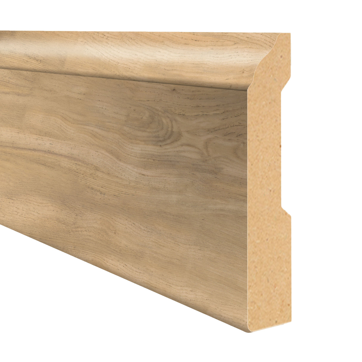 Royal Hampton Hickory 3.25 in wide x 7.5 ft Length Baseboard