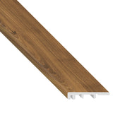 Rum Cay Walnut Hybrid Resilient Waterproof 1.5 in wide x 7.5 ft Length Low Profile End Cap