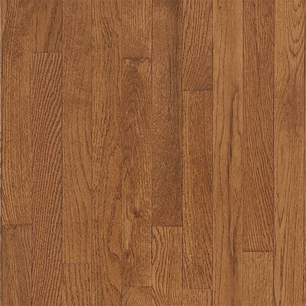 3/4 in. English Brown Oak Solid Hardwood Flooring 2.25 in. Wide - Sample