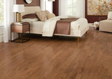 3/4 in. English Brown Oak Solid Hardwood Flooring 3 in. Wide - Sample