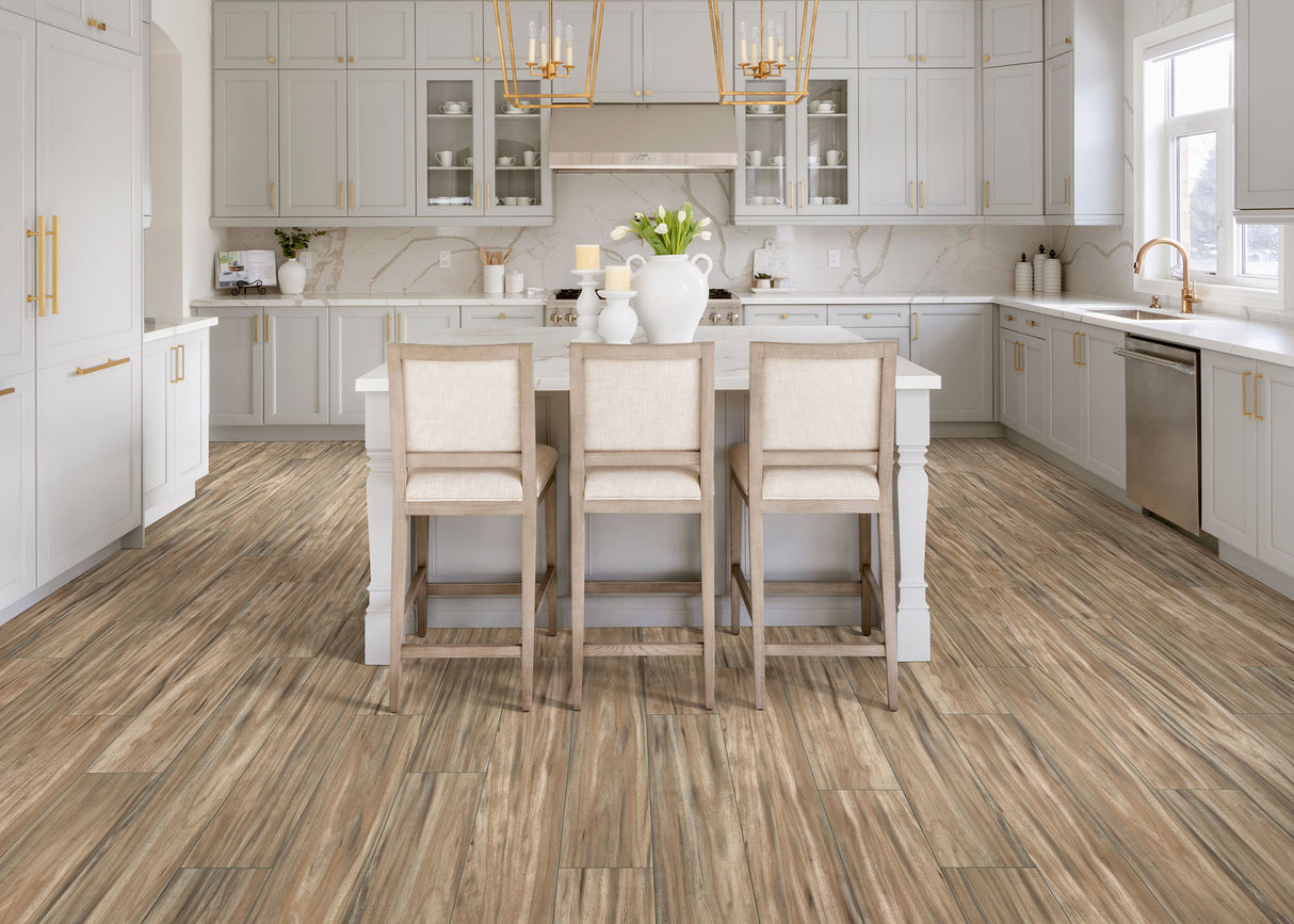 7mm w/pad Summer Plains Acacia Waterproof Rigid Vinyl Plank 7.69 in. Wide x 60 in. Long