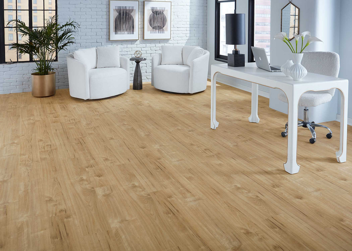 6mm w/pad Springfield Myrtle Waterproof Rigid Vinyl Plank - Sample