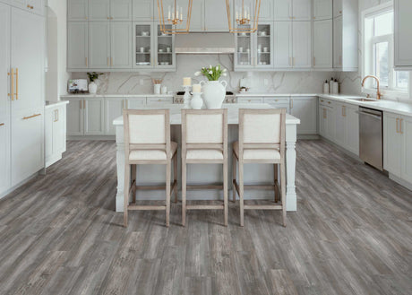 7mm w/pad Rushford Canyon Pine Waterproof Rigid Vinyl Plank Flooring 9.42 in. Wide x 60 in. Long - Sample