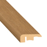 Copperhead Creek Oak Hybrid Resilient Waterproof 1.5 in wide x 7.5 ft Length Low Profile End Cap