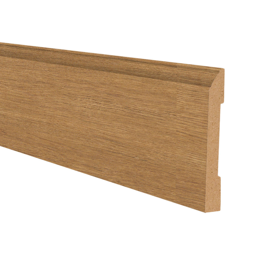 Copperhead Creek Oak Hybrid Resilient 3.25 in wide x 7.5 ft Length Baseboard