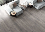 8mm w/pad Night Heron Oak Water-Resistant Hybrid Resilient Flooring 6.97 in. Wide x 50.79 in. Long