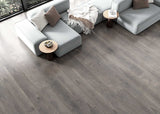 8mm w/pad Night Heron Oak Water-Resistant Hybrid Resilient Flooring 6.97 in. Wide x 50.79 in. Long